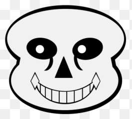 Sans Head Png - Clip Art,Sans Head Png - free transparent png images ...