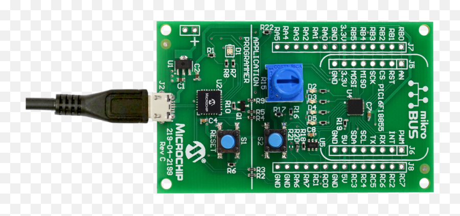 Download Xpress Connected 01 - Microchip Mplab Xpress Microchip Pic16f18855 Evaluation Board Png,Microchip Png