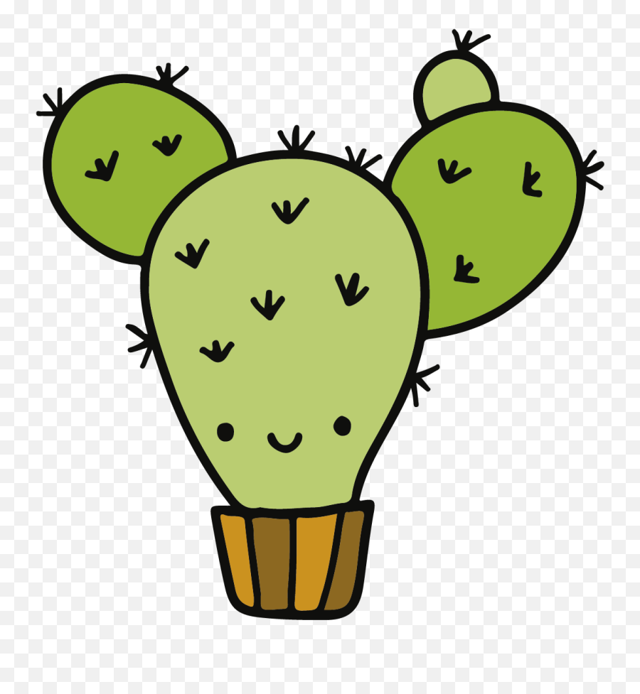 El Nopal - Cute Coloring Pages Easy Png,Nopal Png