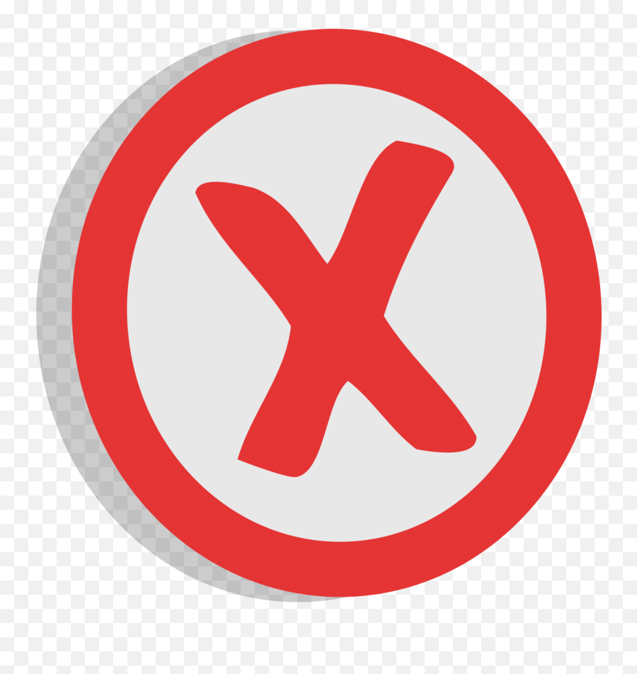 Negative X Unrelated - Euston Railway Station Png,X Sign Png