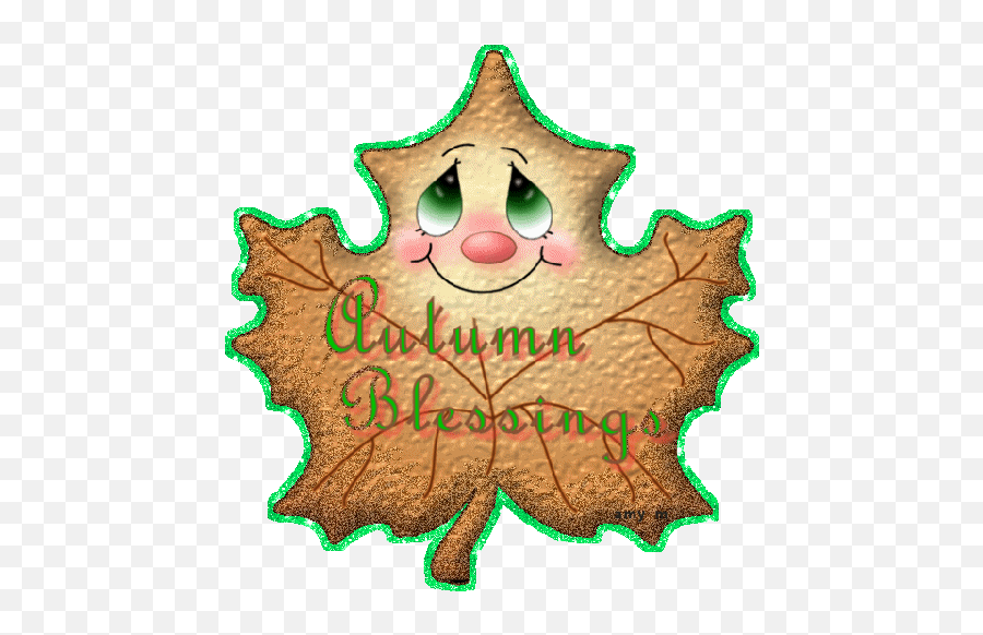 Animated Gifs Of Autumn - First Day Of Fall Blessings Gif Png,Falling Leaves Gif Transparent