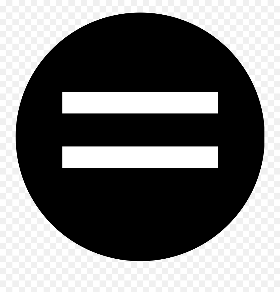Equal Sign In A Circle Transparent Png - Equal Sign In Circle,Equal Sign Transparent