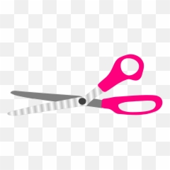 Shears Clipart Transparent Background - Pink Scissors png