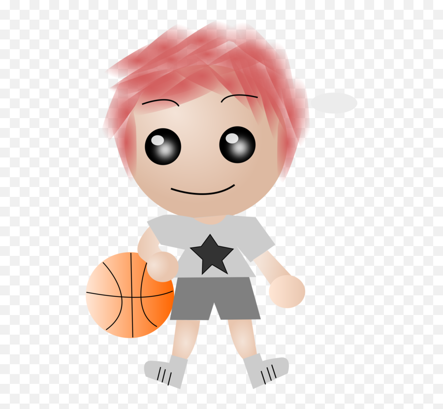 Basketball Player Cartoon Drawing - Clip Art Png,Cartoon Basketball Png