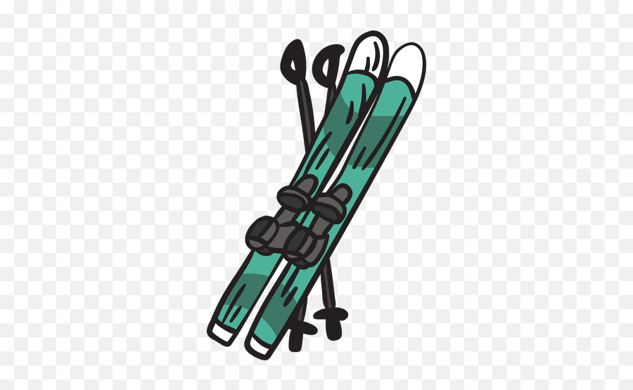 Ski Pole Equipment Snow Illustration - Ski Png,Ski Png