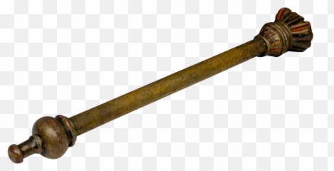 Download Hd Carved Wood Leather And - Royal Scepter Wood Png,Scepter Png