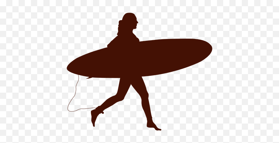 Transparent Png Svg Vector File - Girl With Surfboard Clipart,Surfer Png