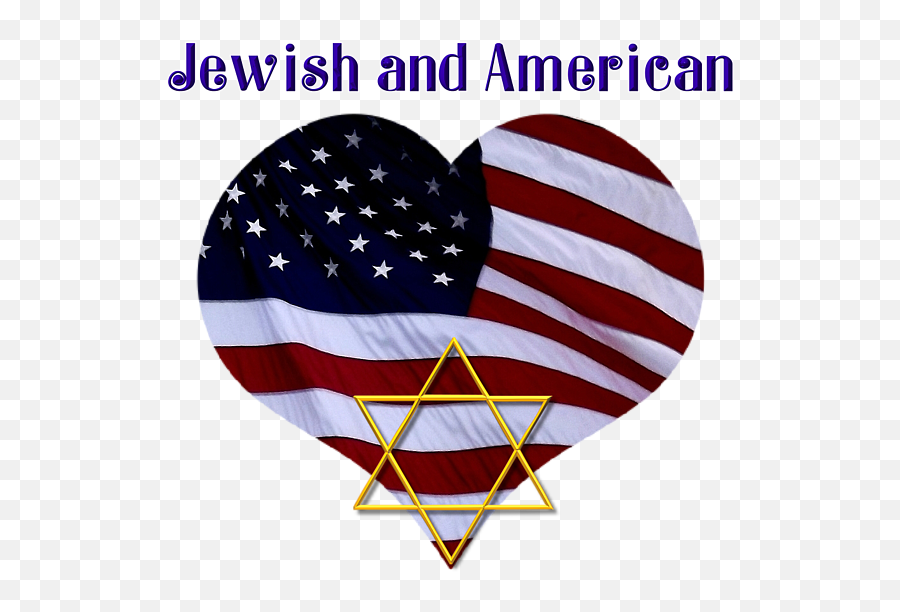 Jewish And American Flag With Star Of David Baby Onesie - American Flag Star David Png,Jewish Star Png