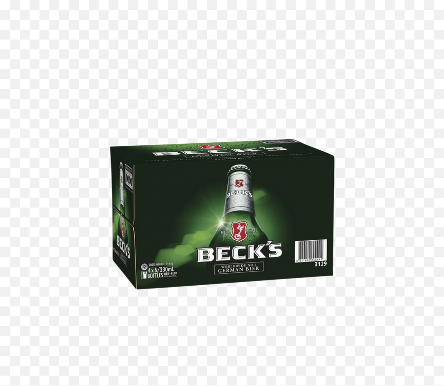 Download Becks Carton Australia Beer Hd Png - Uokplrs Becks 12 Oz 24 Pack,Beer Can Png
