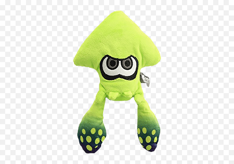 Splatoon - Green Squid 9 Plush Pelúcias Splatoon Png,Splatoon Png