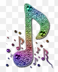 Music Notes Clip Art Png - Music Note Clipart Png Coloured Notes In Colours