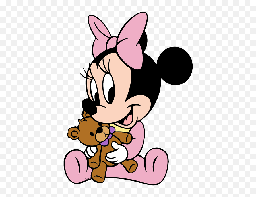 Disney Babies Clip Art 5 Galore - Baby Minnie Mouse Clipart Png,Baby Mickey Png