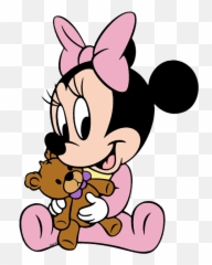 Disney Babies Clip Art 5 Galore - Baby Minnie Mouse Clipart Png,Baby Mickey Png