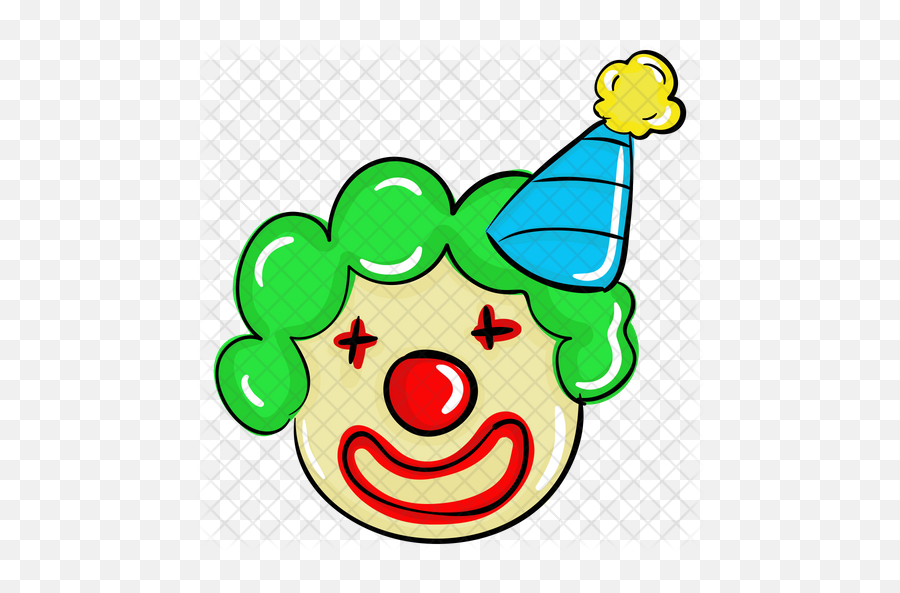 Party Joker Icon - Cartoon Png,Joker Mask Png