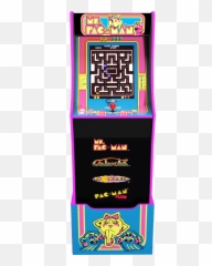 Pac - Man 40th Anniversary Edition Ms Pac Man Arcade1up Png,Pacman Png