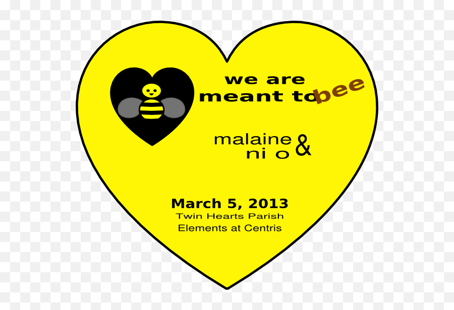 Black And Yellow Heart Clip Art - Vector Clip Smiley Png,Yellow Heart Png