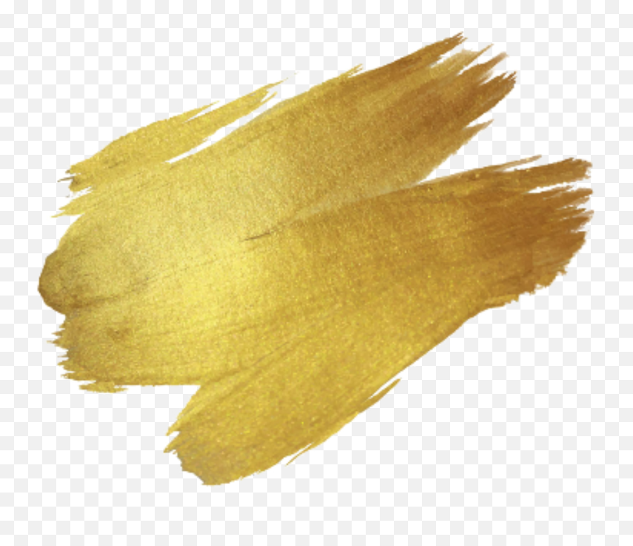 Gold Paint Sticker - Gold Smudge Png,Gold Paint Png