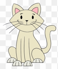How To Draw A Simple Cat Easy Drawings Steps Guided Png Scratch