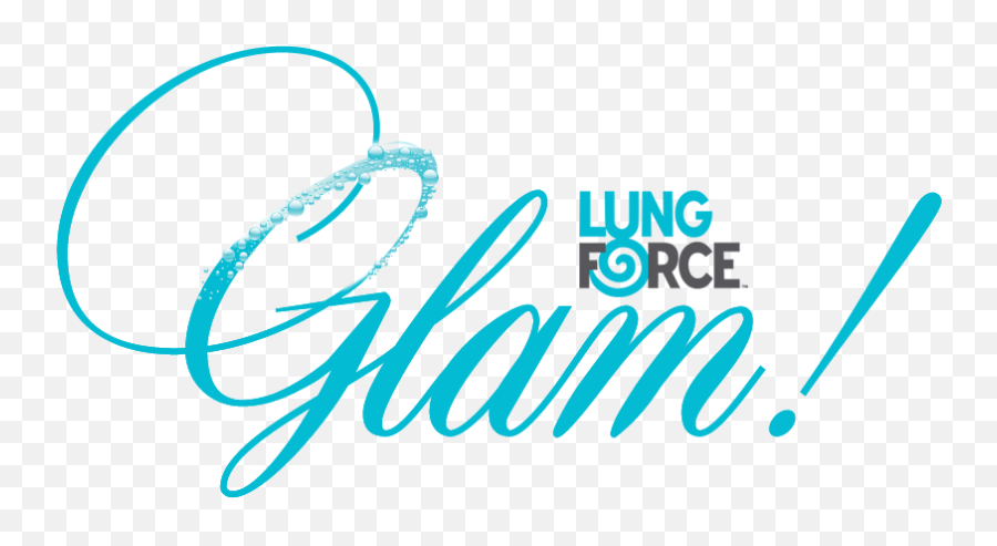 Lung Force Glam Logo - American Lung Association Lung Force Lung Png,Lung Png