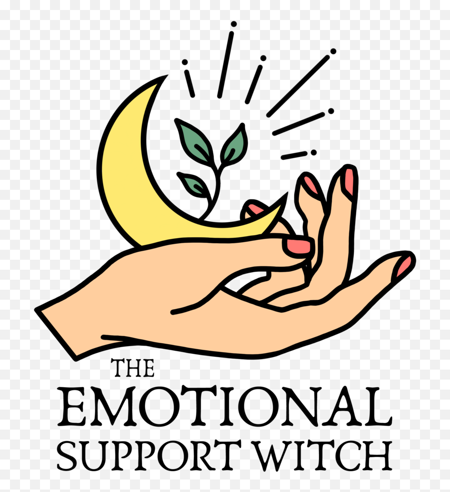 The Emotional Support Witch Png Transparent