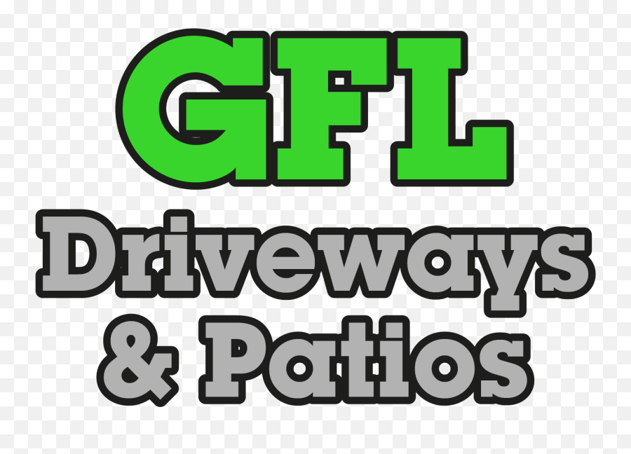 Abc Blocks Png - Gfl Driveways U0026 Patios Logo 4353009 Vippng Vertical,Abc Blocks Png