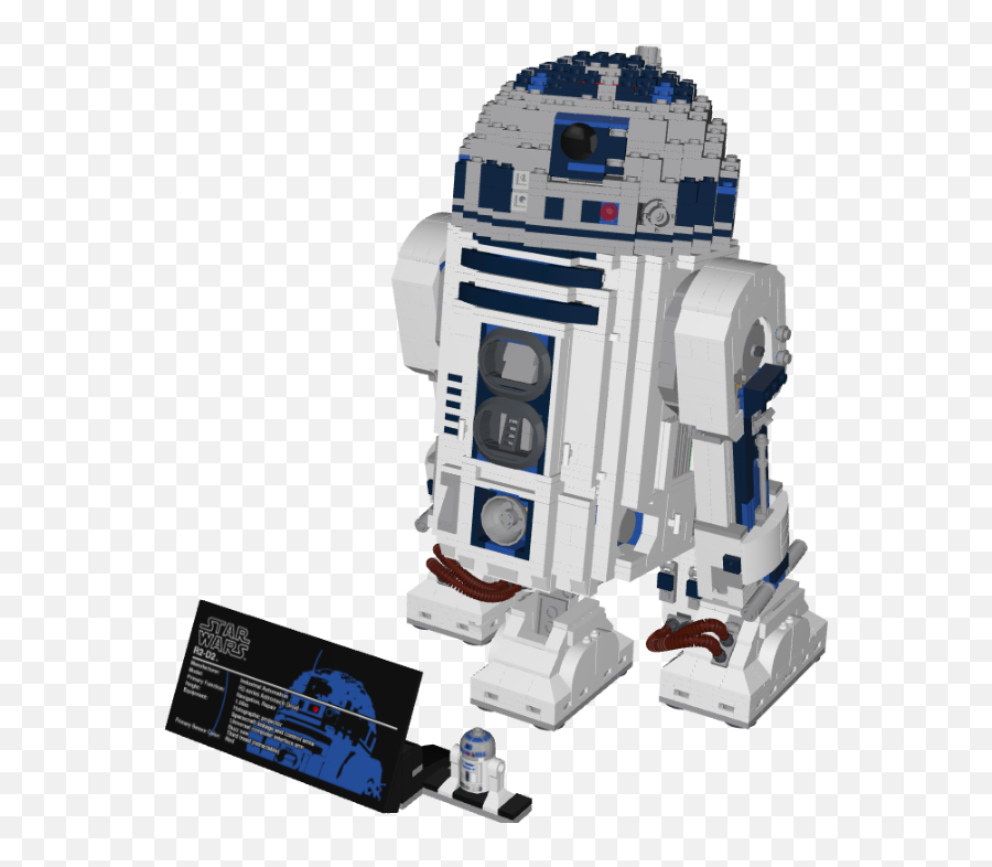 Klocki Lego Star Wars R2d2 Full Size Png Download Seekpng - Lego Star Wars Robotics,R2d2 Transparent