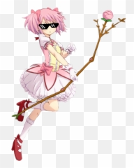 Download Mlg Madoka Vector - Kaname Transparent PNG Magica Png