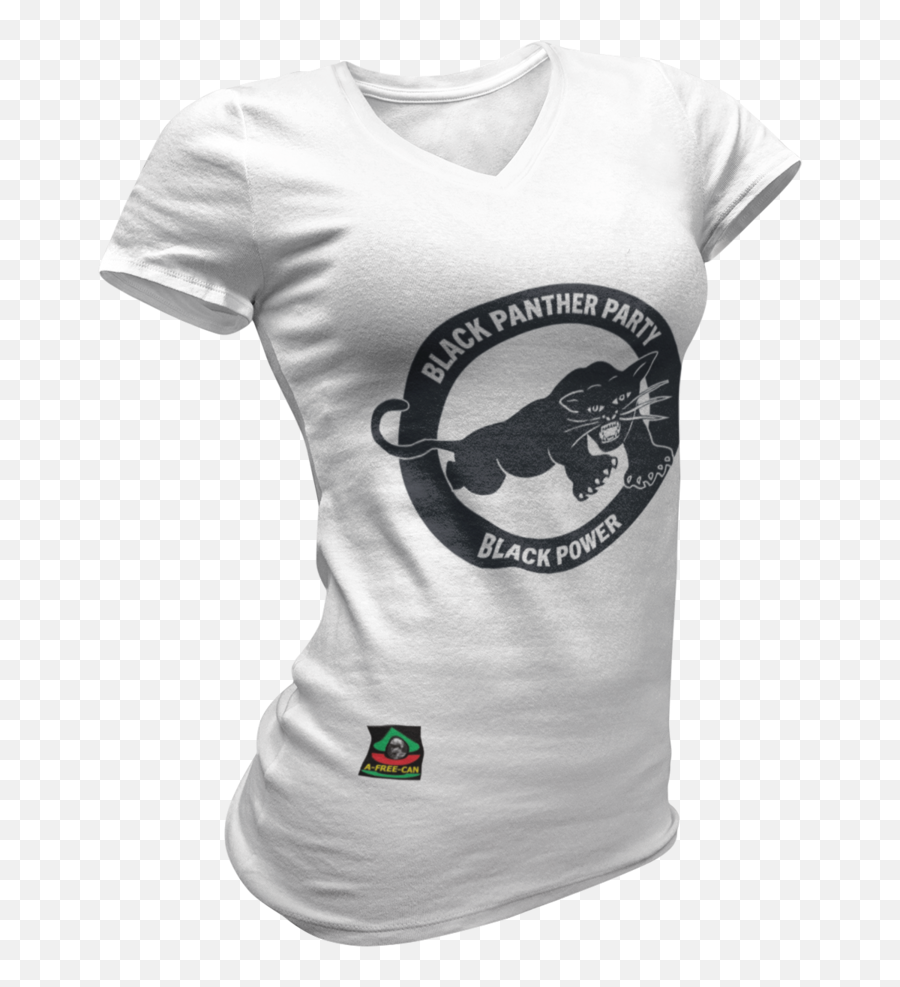 Black Panther Party Power By A - Freecancom Tshirt For Women Png,Black Panther Party Logo