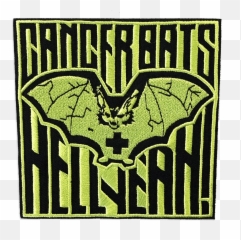 Cancer Bats Hell Yeah Patch - Automotive Decal png