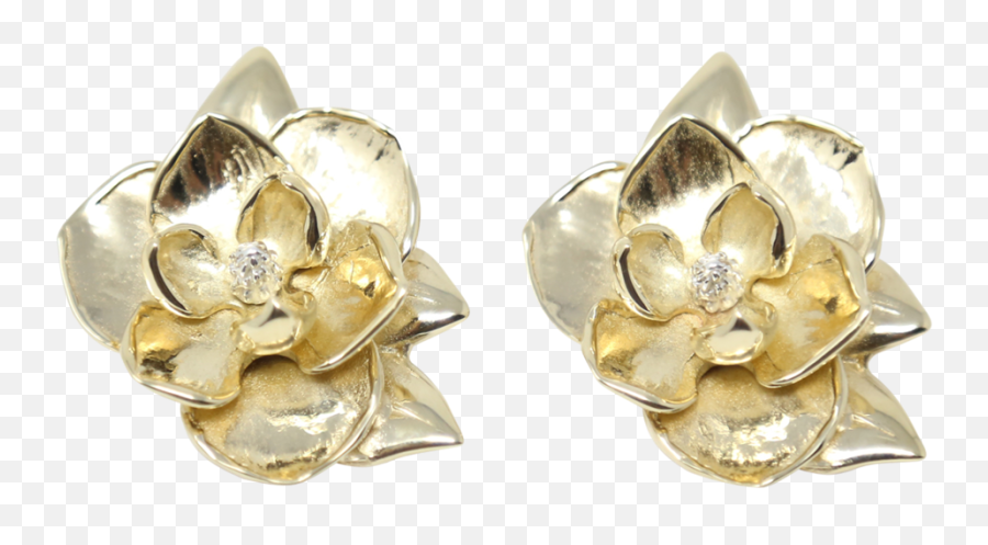 Magnolia Cufflinks U2014 Reagan Charleston Jewelry Png