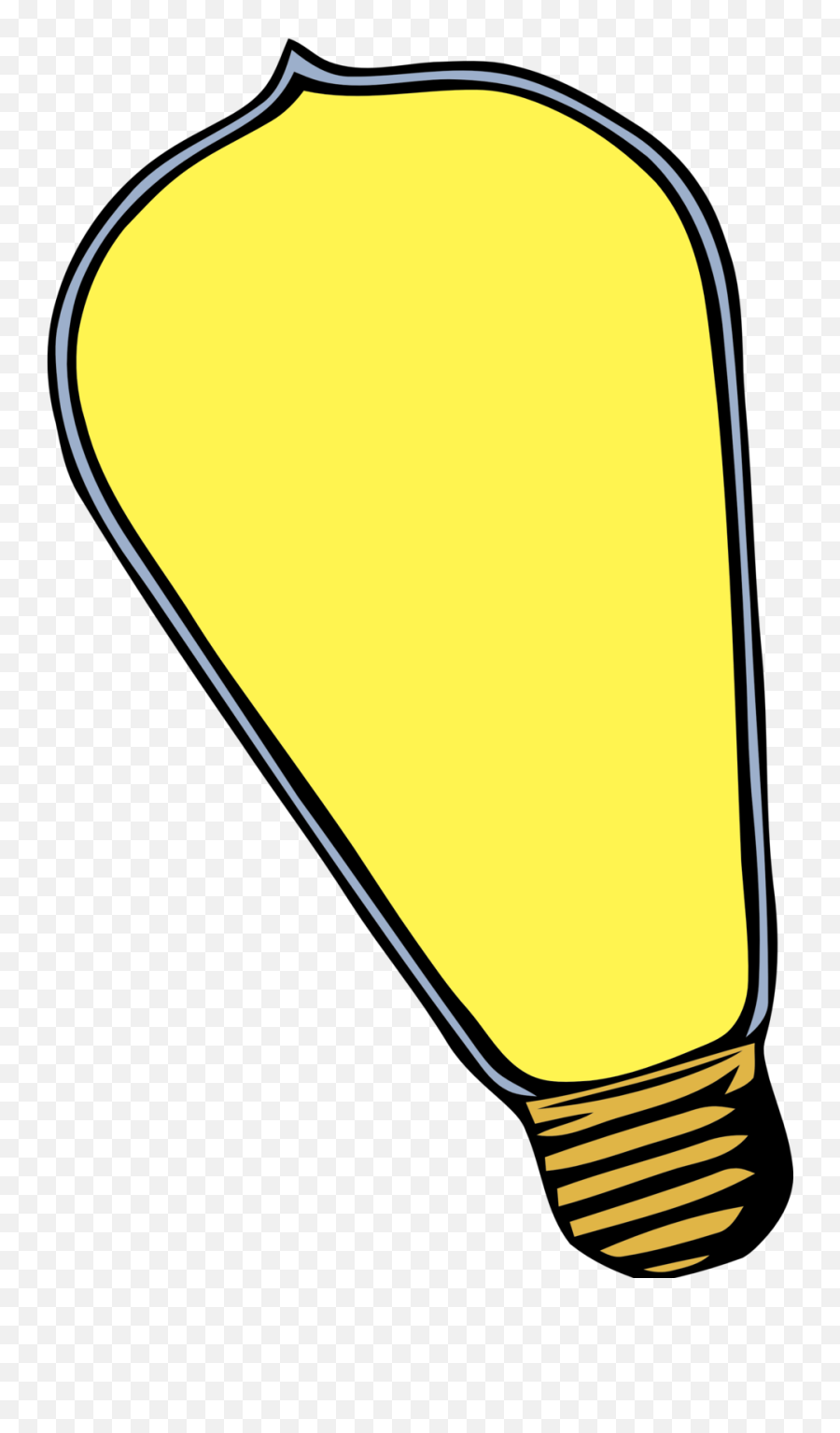 Lamp Clipart Light Bulb Transparent Free - Incandescent Light Bulb Png,Lightbulb Clipart Transparent