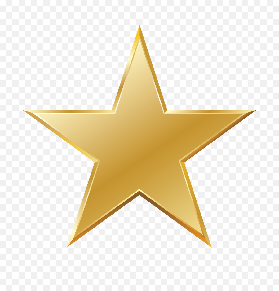 Star Shape Png Image With No Background - Gold Star Clip Art,Star Shape Png