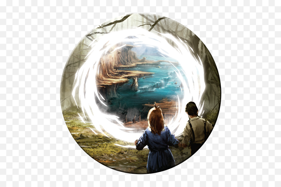 The End Is Nigh - Fantasy Flight Games Eldritch Horror Gate Token Png,Horror Icon
