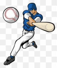 Clipart Sports Baseball Transparent - Baseball Player png