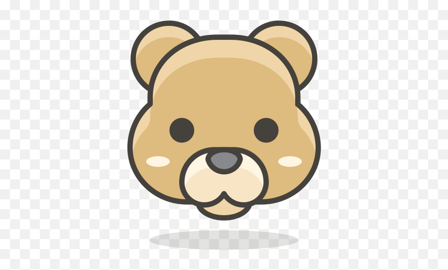 Bear Face Free Icon Of 780 Vector - Cartoon Bear Face Png Transparent,Bear Face Icon