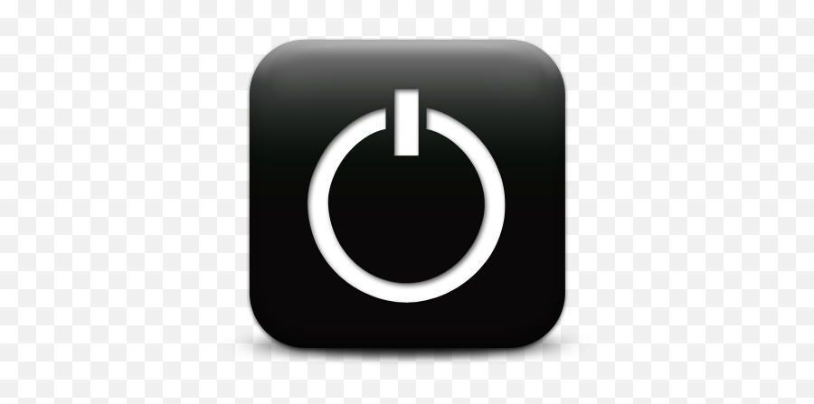 Pin Square Power Button Icon - Solid Png,Pin It Button Icon