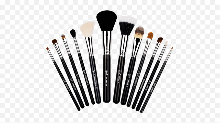 Range Of Makeup Brushes Transparent Png - Stickpng Transparent Background Makeup Brushes Png,Paint Brush Transparent Background