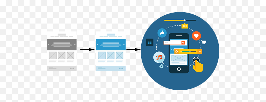 Media Projects Bg Mobile App Development U2013 - Mobile App Implementation Png,Mobile App Icon Design