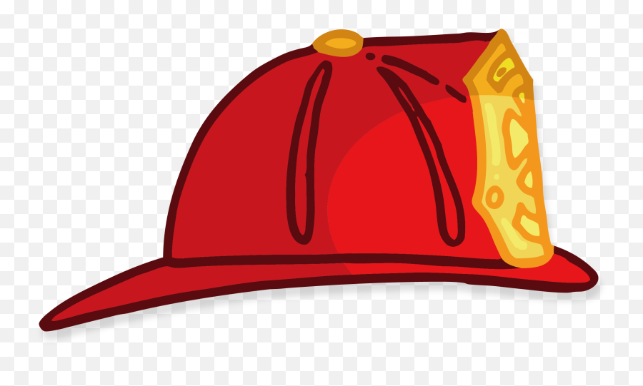 Fire Cap Vector Png Download - Transparent Firefighter Hat Clipart,Firefighter Icon Png