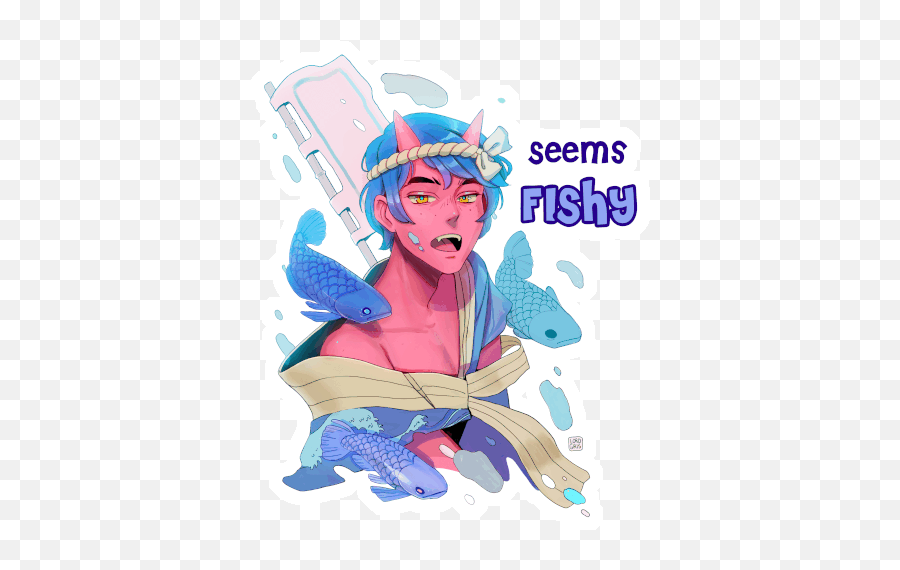 Lord Gris Fishy Gif - Lordgris Fishy Demon Discover U0026 Share Gifs Fictional Character Png,Demon Tumblr Icon