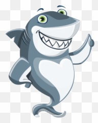 Download Hd Shark Png Cartoon - Clipart Transparent Background
