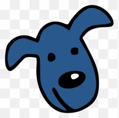 Download File - Littlebluedog Svg Creative Commons Dog Png Icon