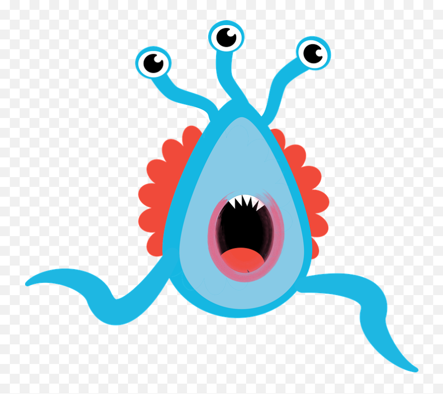 Monster Scared Running - Free Vector Graphic On Pixabay Vector Graphics Png,Panic Png