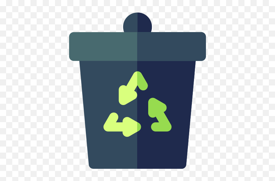Recycle Bin - Free Ecology And Environment Icons Waste Container Png,Black Recycle Bin Icon