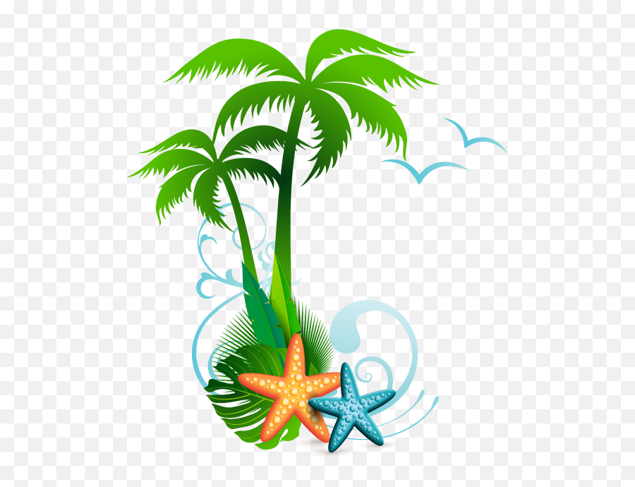 Build A Brand Online With Exotic Summer Travel Logo Maker - Creative Cocktail Logo Vector Png,Modern Palm Tree Icon