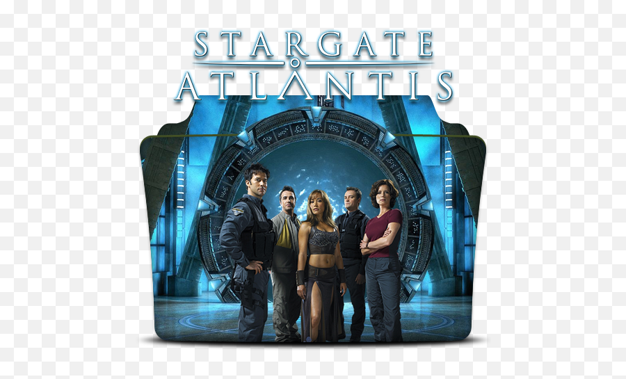 Stargate Atlantis The Complete Series Seasons 15 Blu 4k Png Sg - 1 Icon