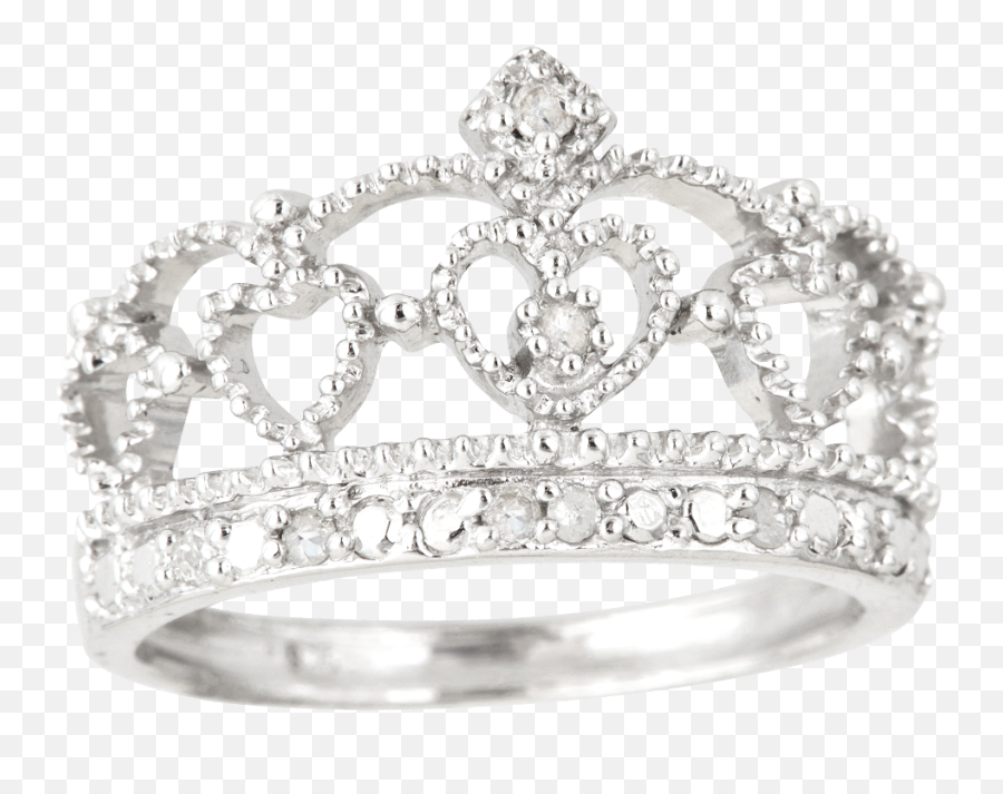 Download Hd Silver Crown Png - Tiara,Tiara Png