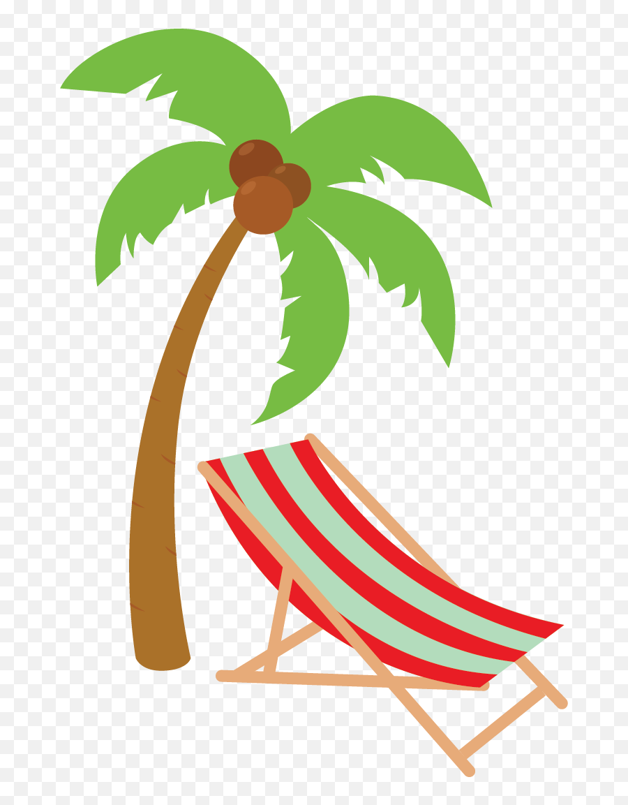 Summer Beach Chairs And Tree Icon Graphic By Goodtelangid - Sunlounger Png,Chairs Icon
