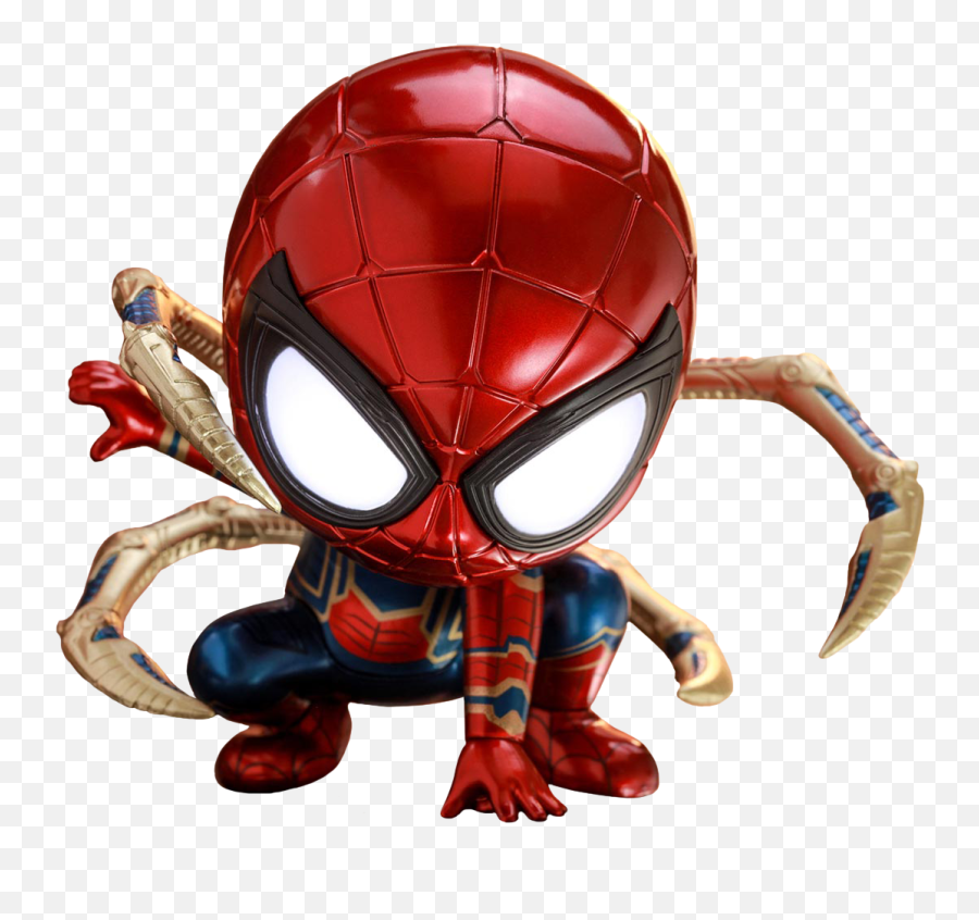 Iron Spider Cosbaby 3 - Iron Spider Hot Toys Cosbaby Png,Iron Spider Png