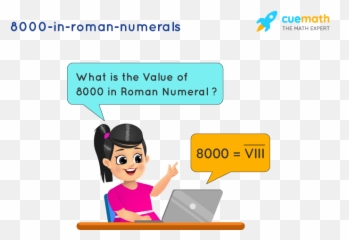 8000 In Roman Numerals - How to Write 94 In png